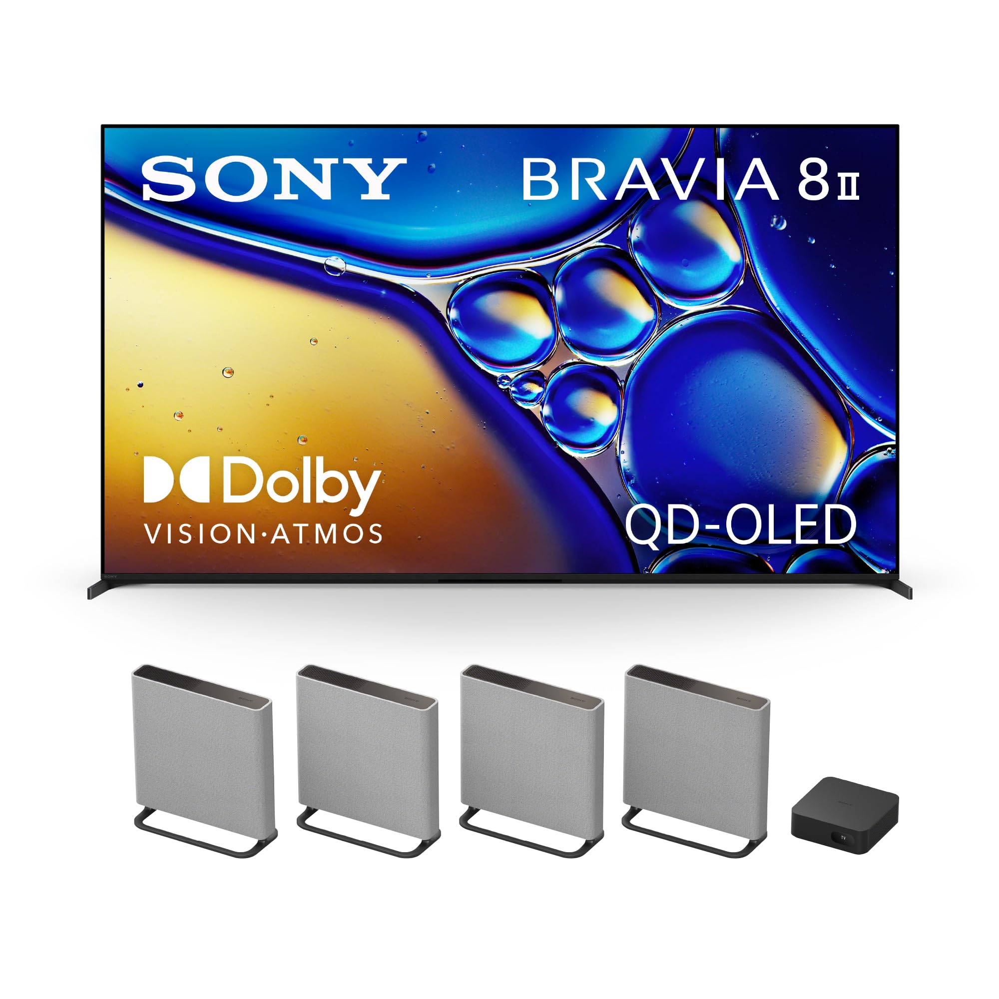 Amazon.com: Sony BRAVIA 8 II 65-Inch 4K QD OLED Smart TV (K